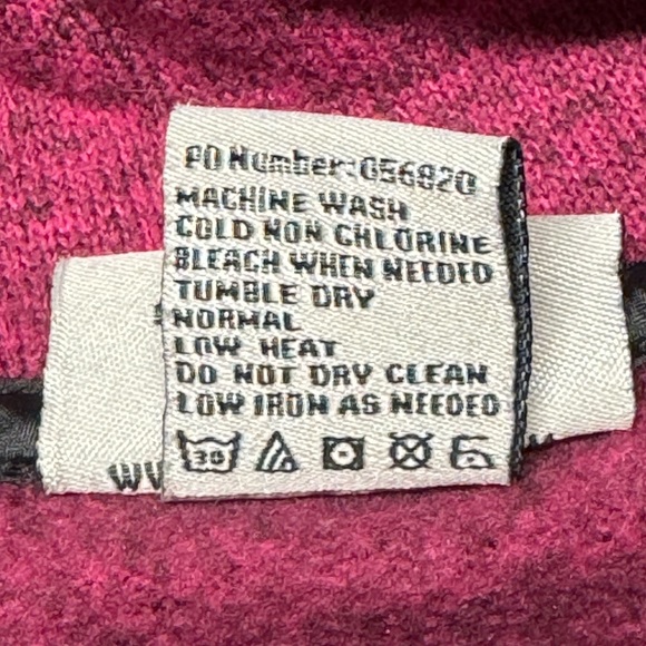 Women's Duluth Pack Pink Quarter-Zip Fleece - Picture 7 of 9